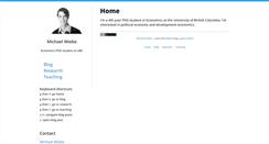 Desktop Screenshot of michaelwiebe.com